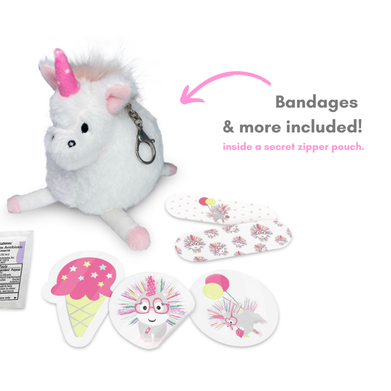 Boo boo ball small keychain