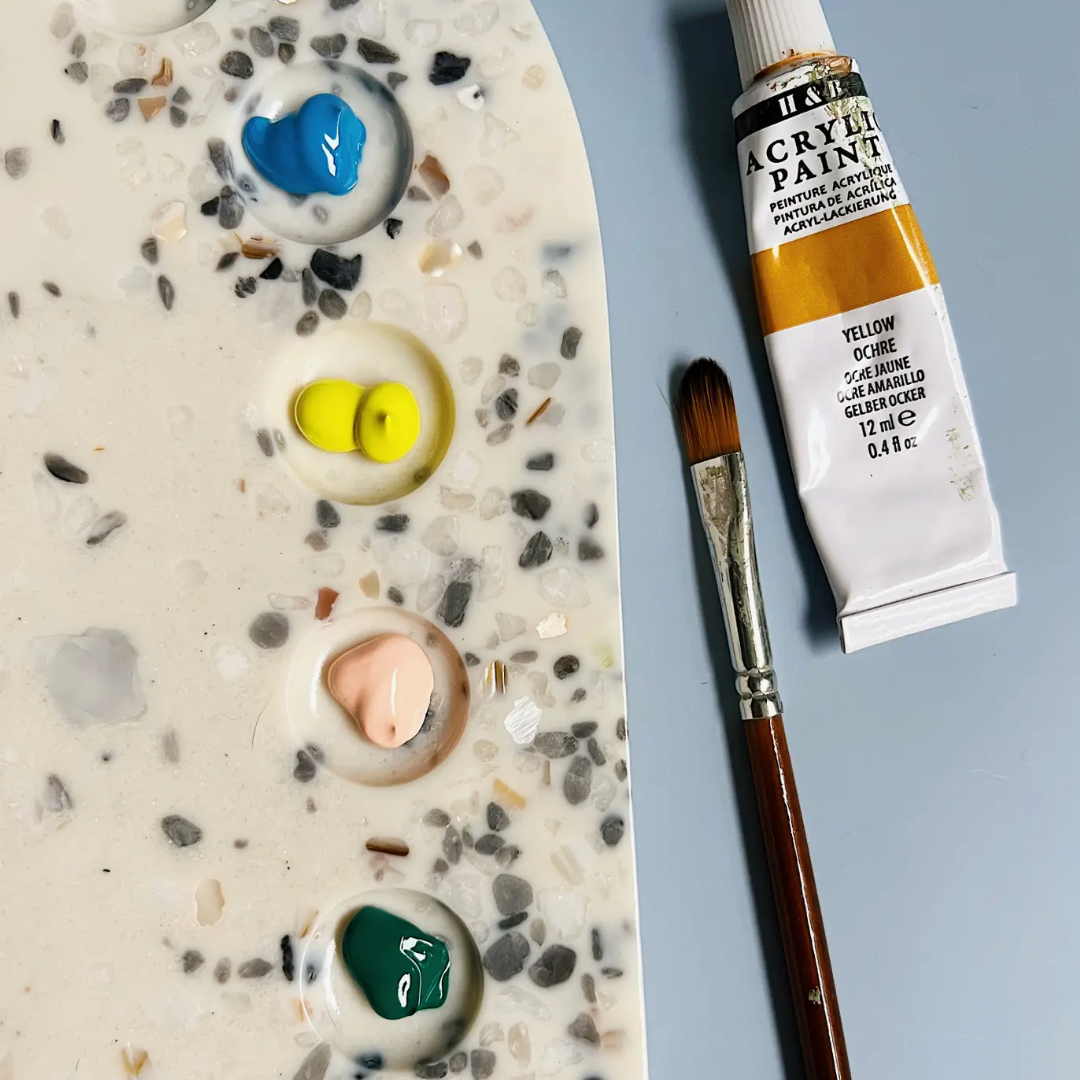 Terrazzo Paint Palette