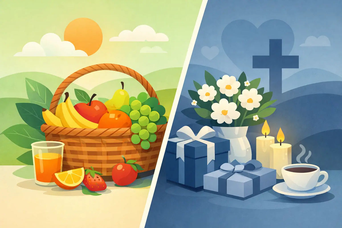 Fruit Baskets Versus Sympathy Gifts: Which Helps?