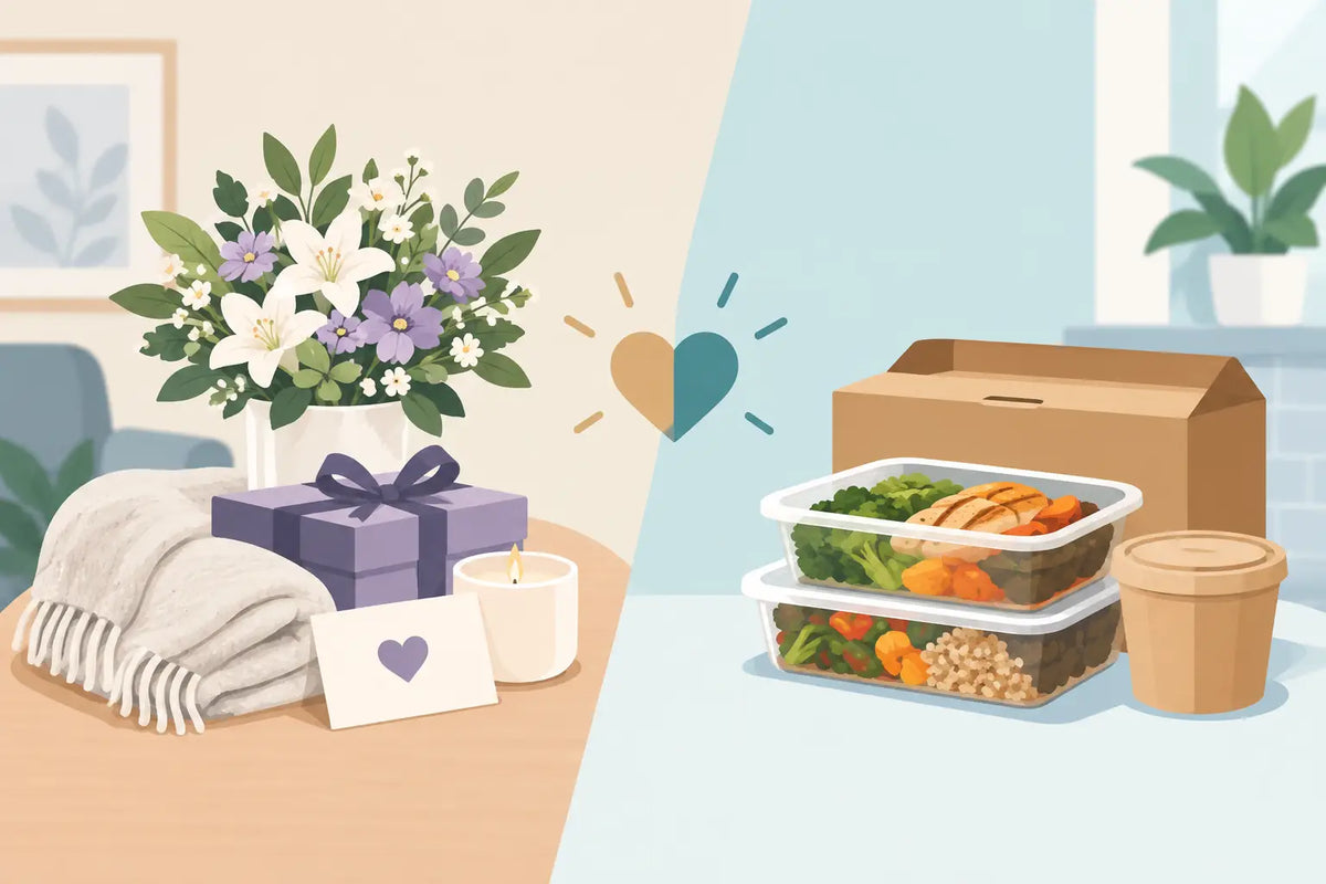 Sympathy Gifts Versus Meal Delivery: Which Helps?