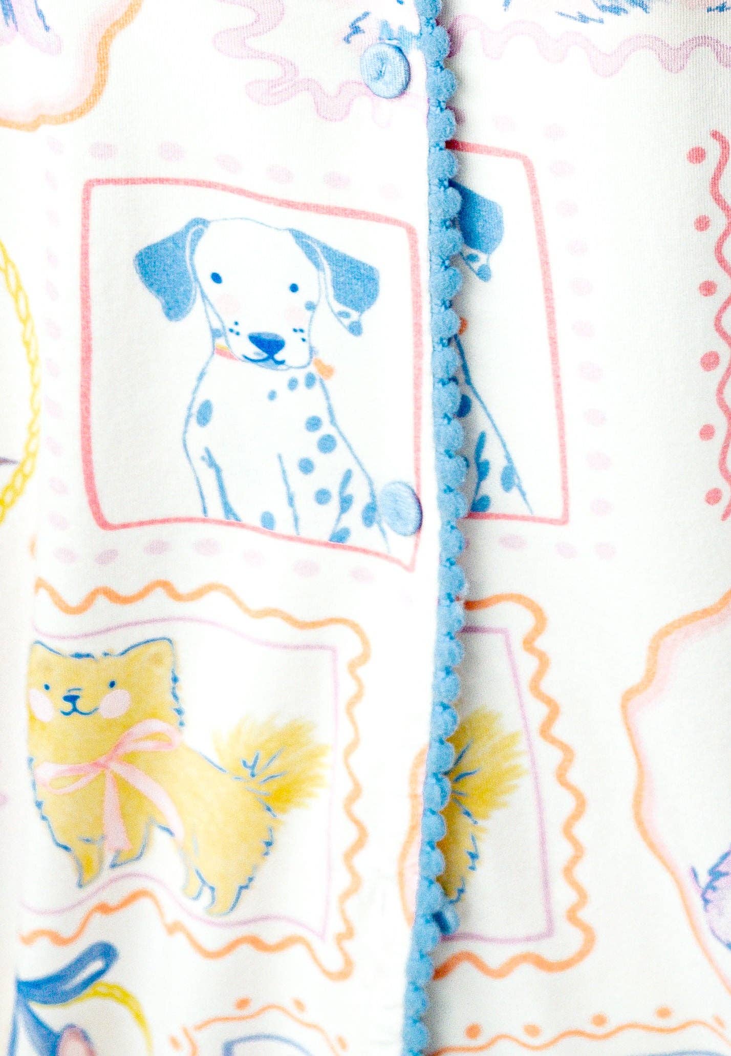 Puppy Portrait Short Pajama Set