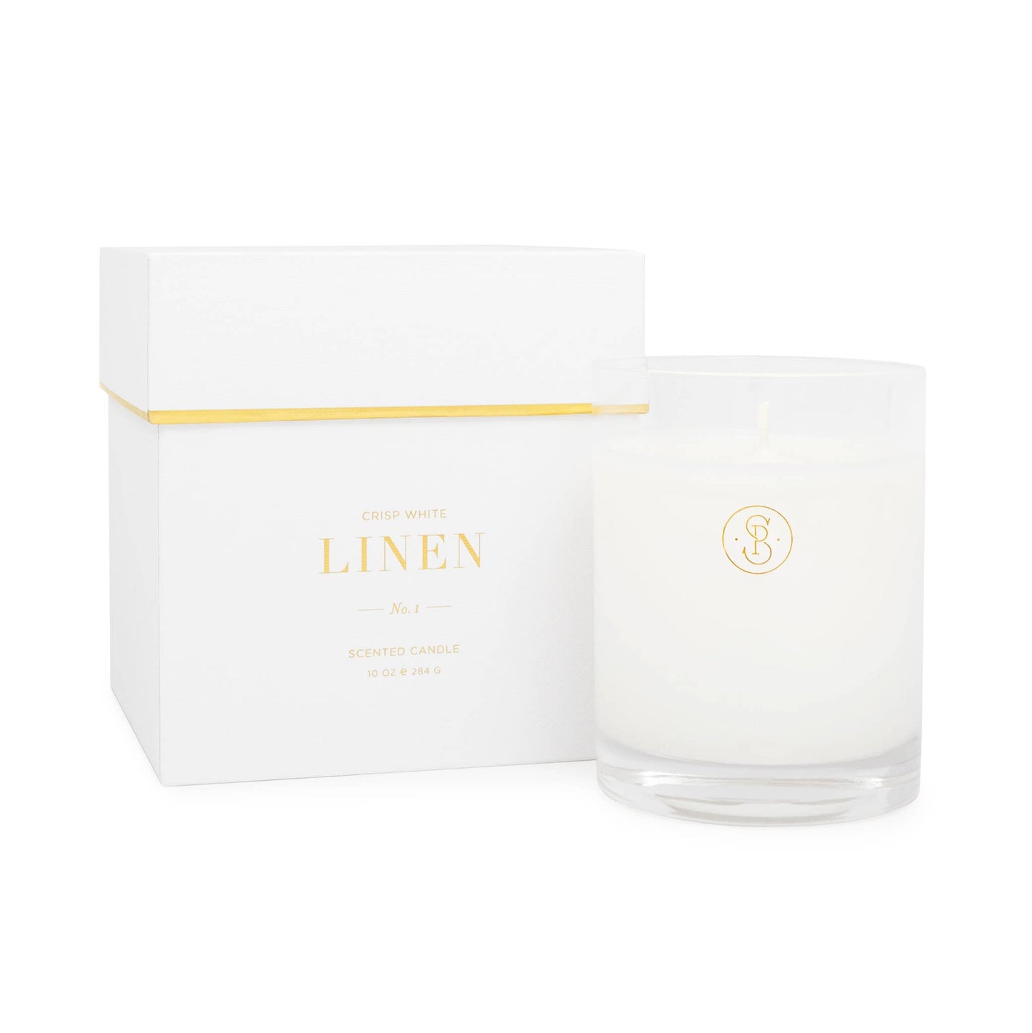 Signature Crisp White Linen Candle