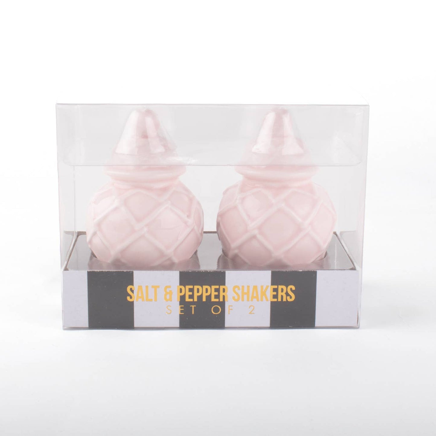 Pink Ginger Jar Salt & Pepper Shaker Set