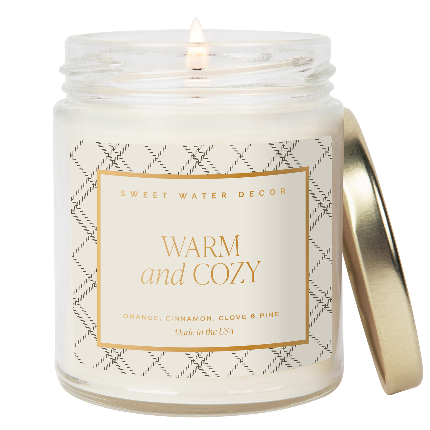 Warm and Cozy Soy Candle