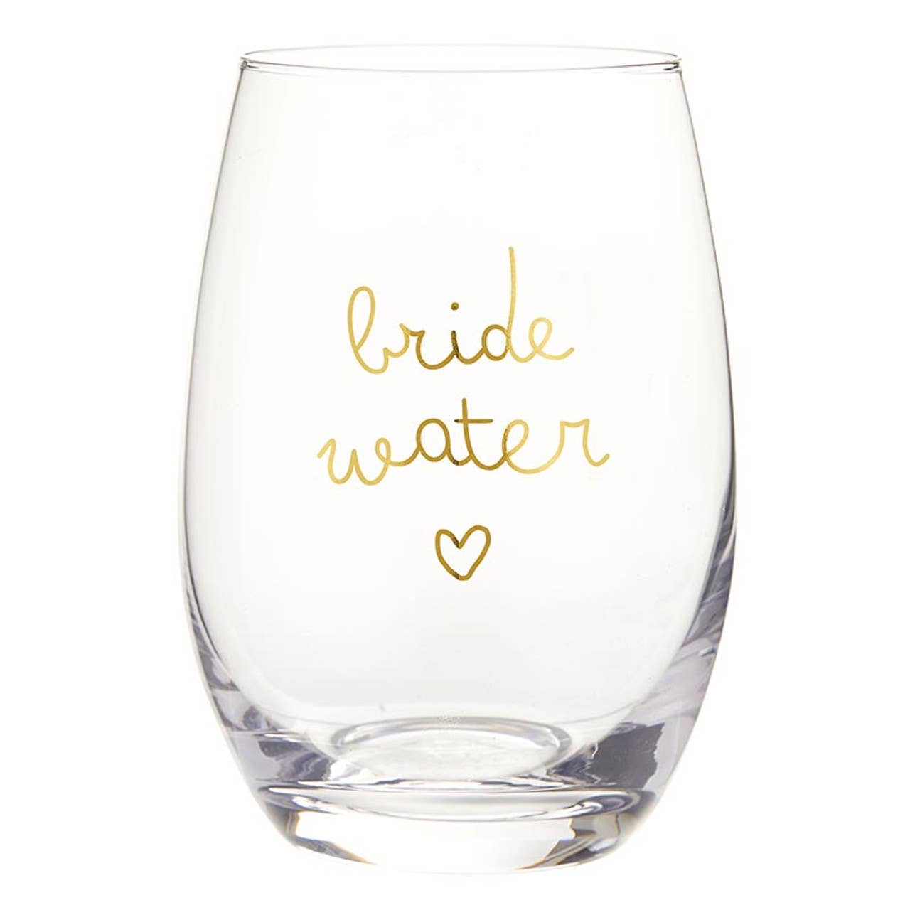 Bride Water Stemless Wine Glass