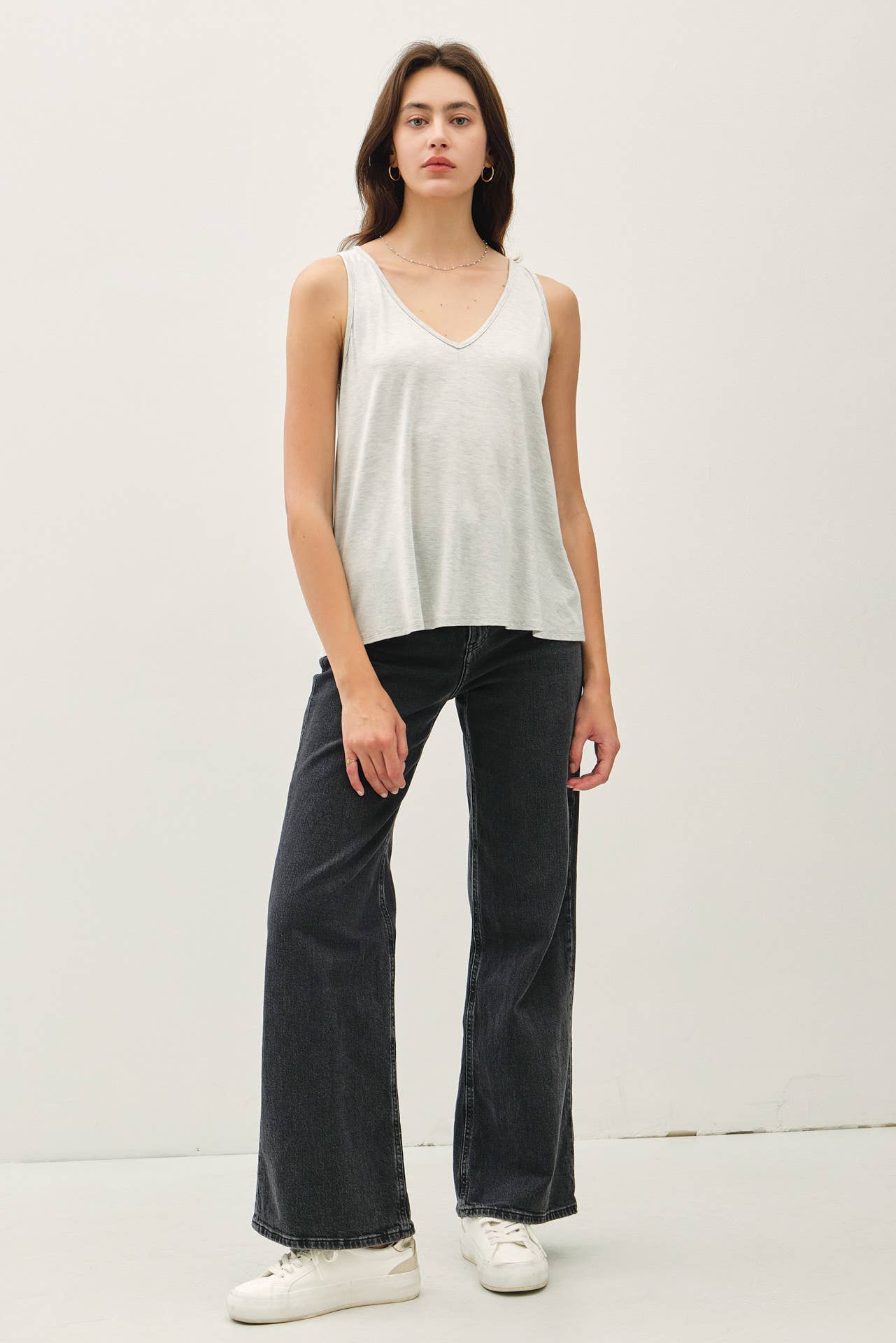 Ultra Soft Bamboo Modal V-Neck Tank