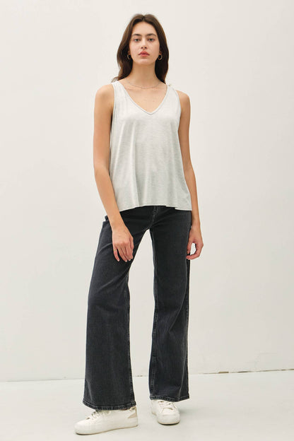 Ultra Soft Bamboo Modal V-Neck Tank