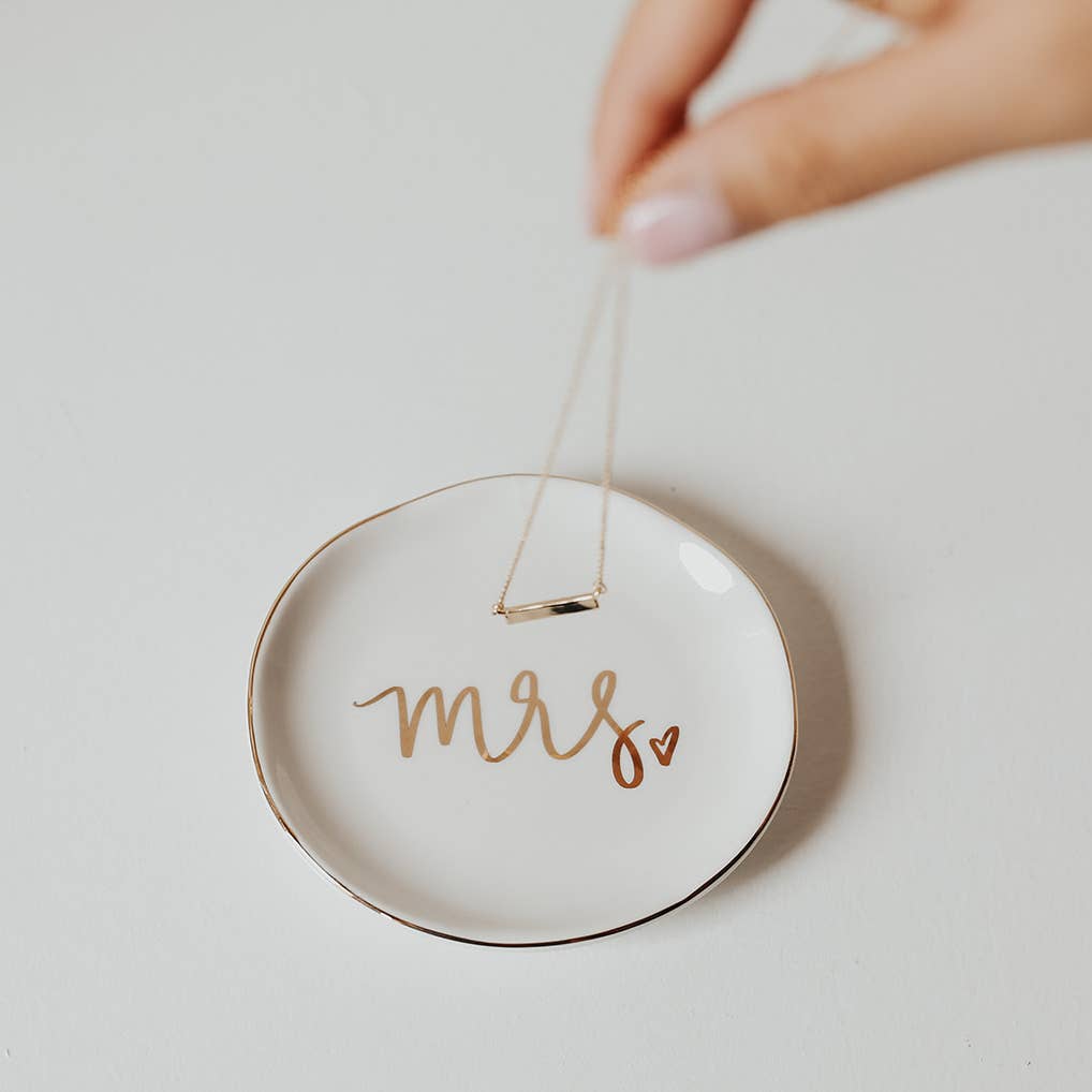 Mrs. Jewelry & Ring Dish