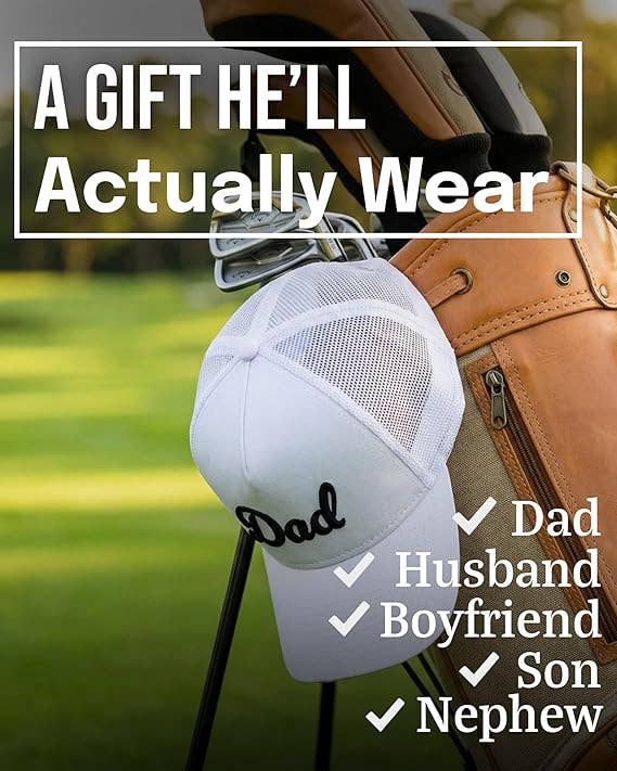 Dad Embroidery Trucker Hat