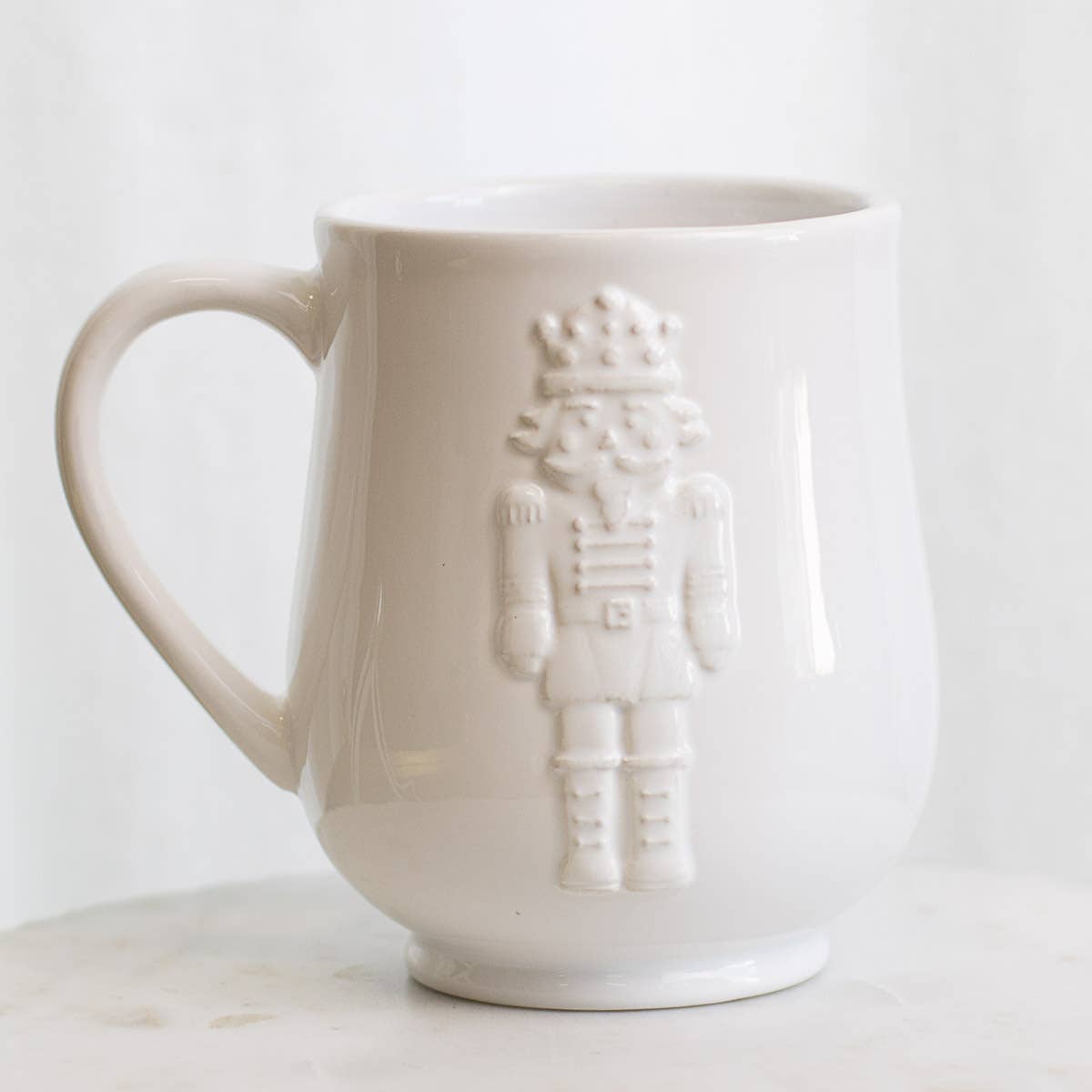 Nutcracker Embossed Coffee Mug