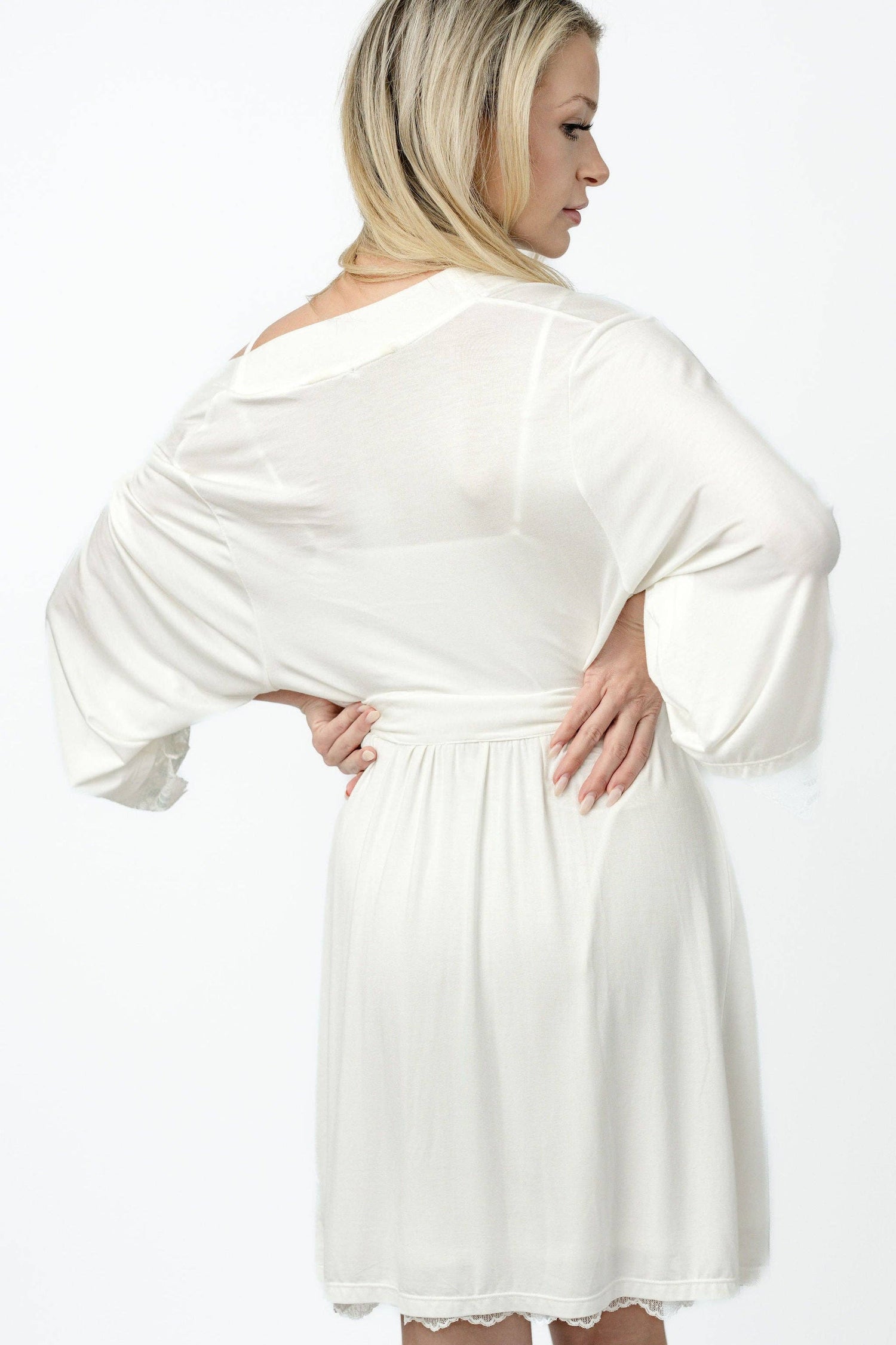 Bridal Modal Ivory Robe