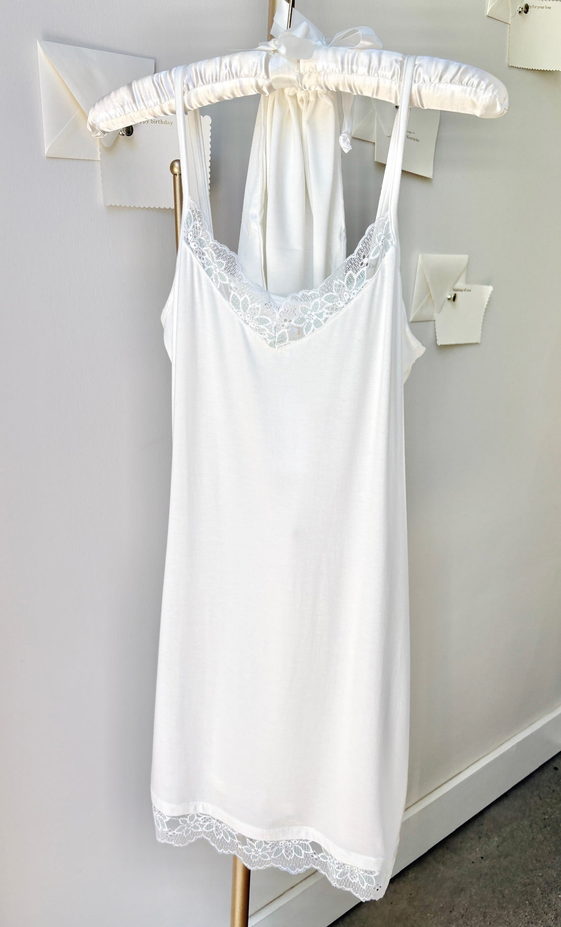 Bridal Modal Ivory Nightgown