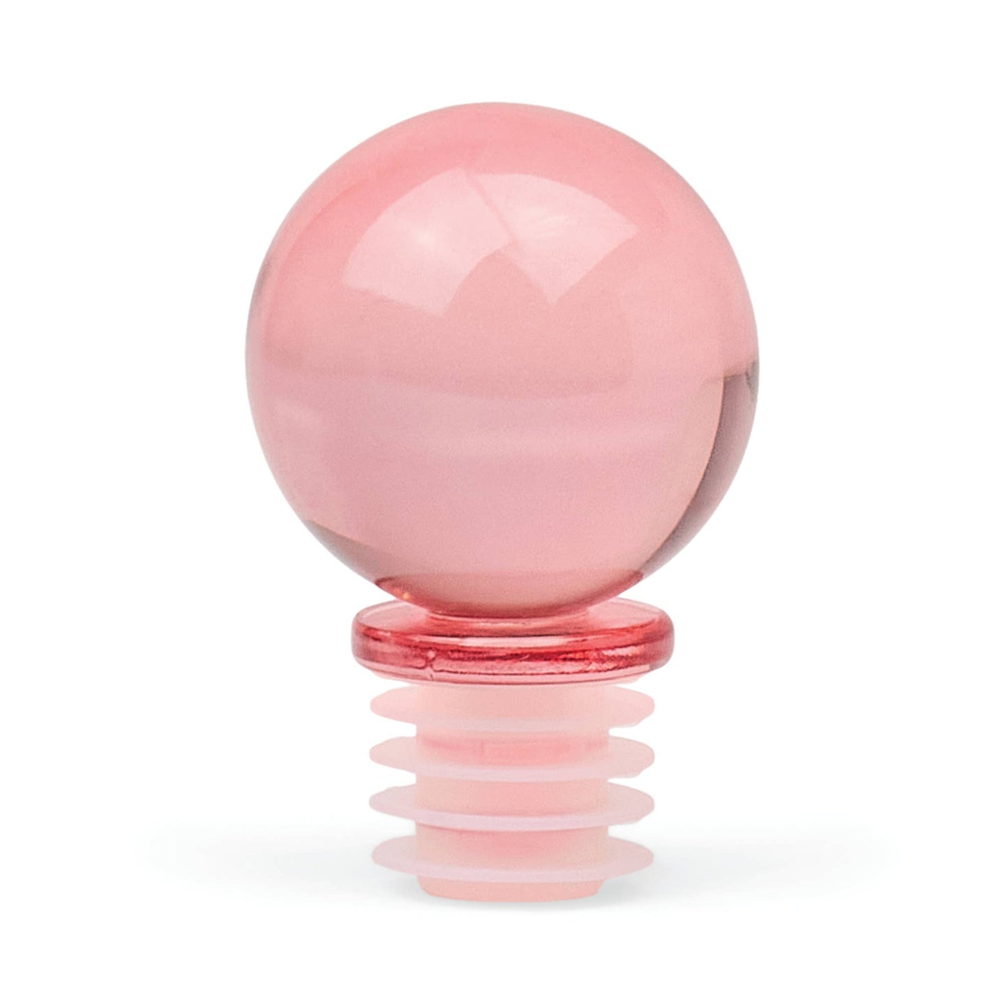 Blush Glass Bottle Stopper