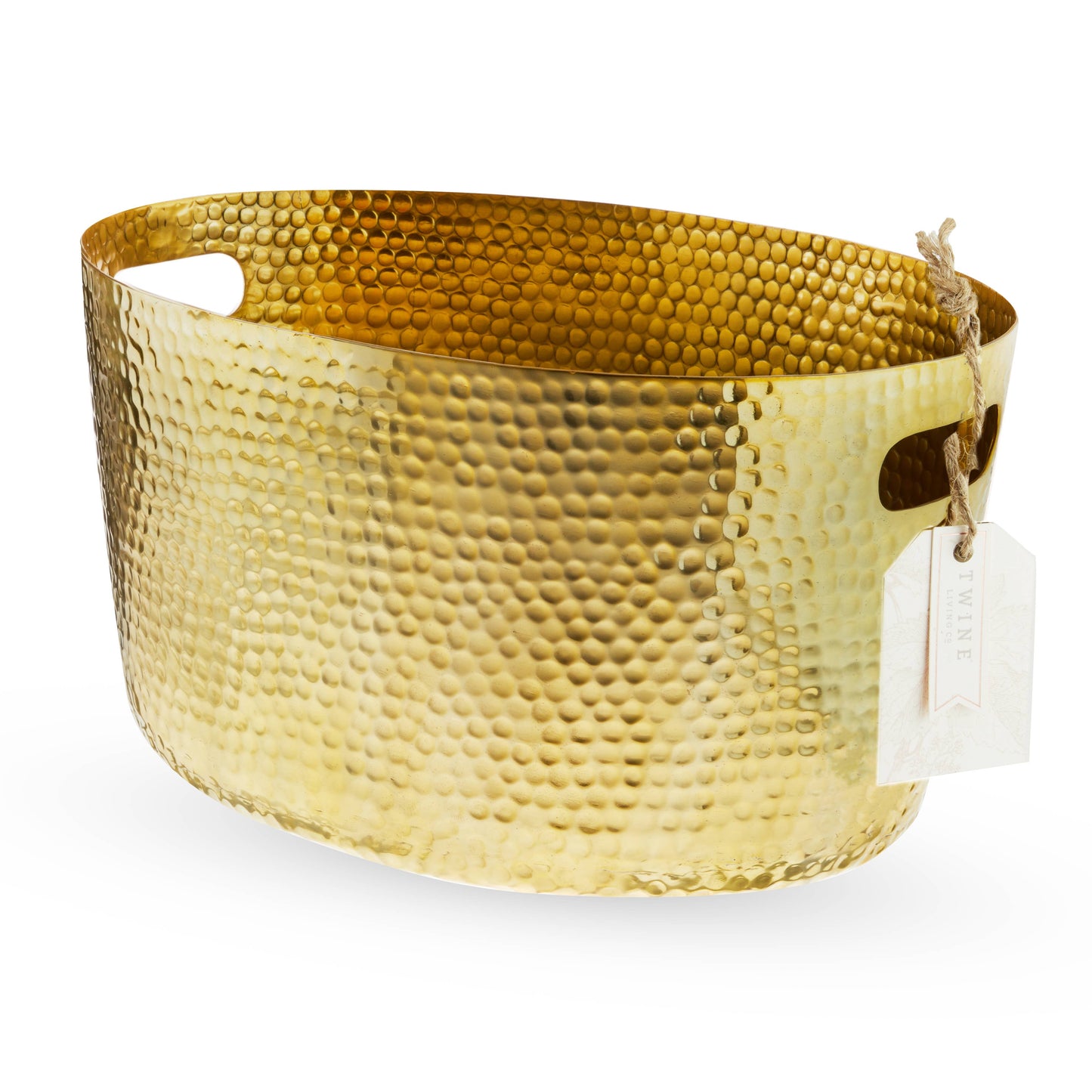 Gold-Plated Aluminum Beverage Tub