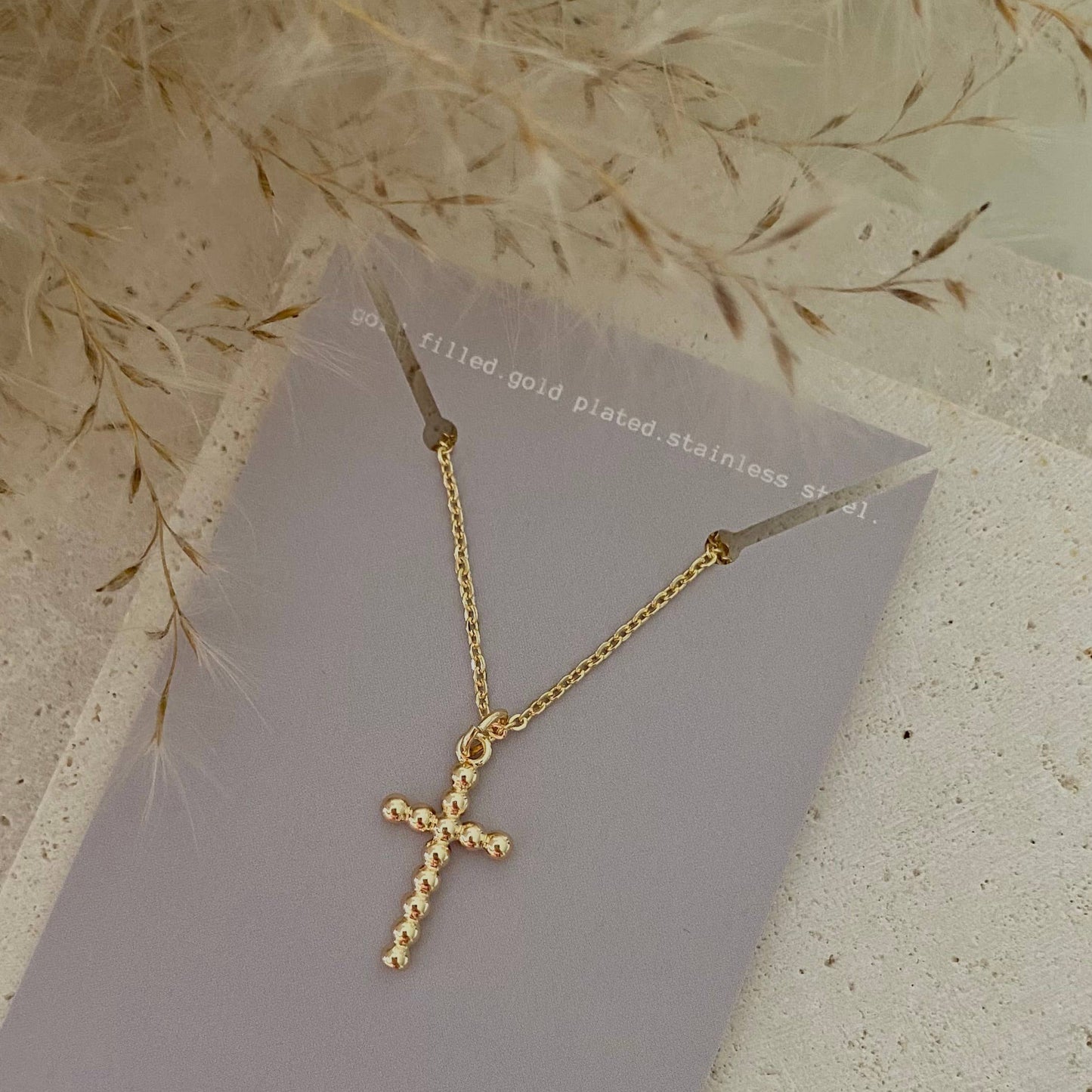 Cross 14k Gold Filled Necklace