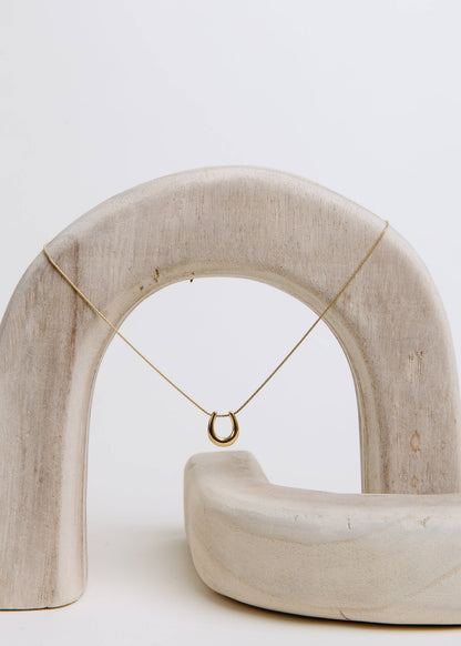 Hold Your Horses Gold Necklace