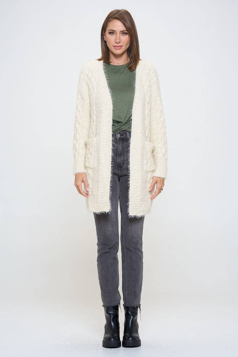 Extra Soft Knit Cardigan with Pockets