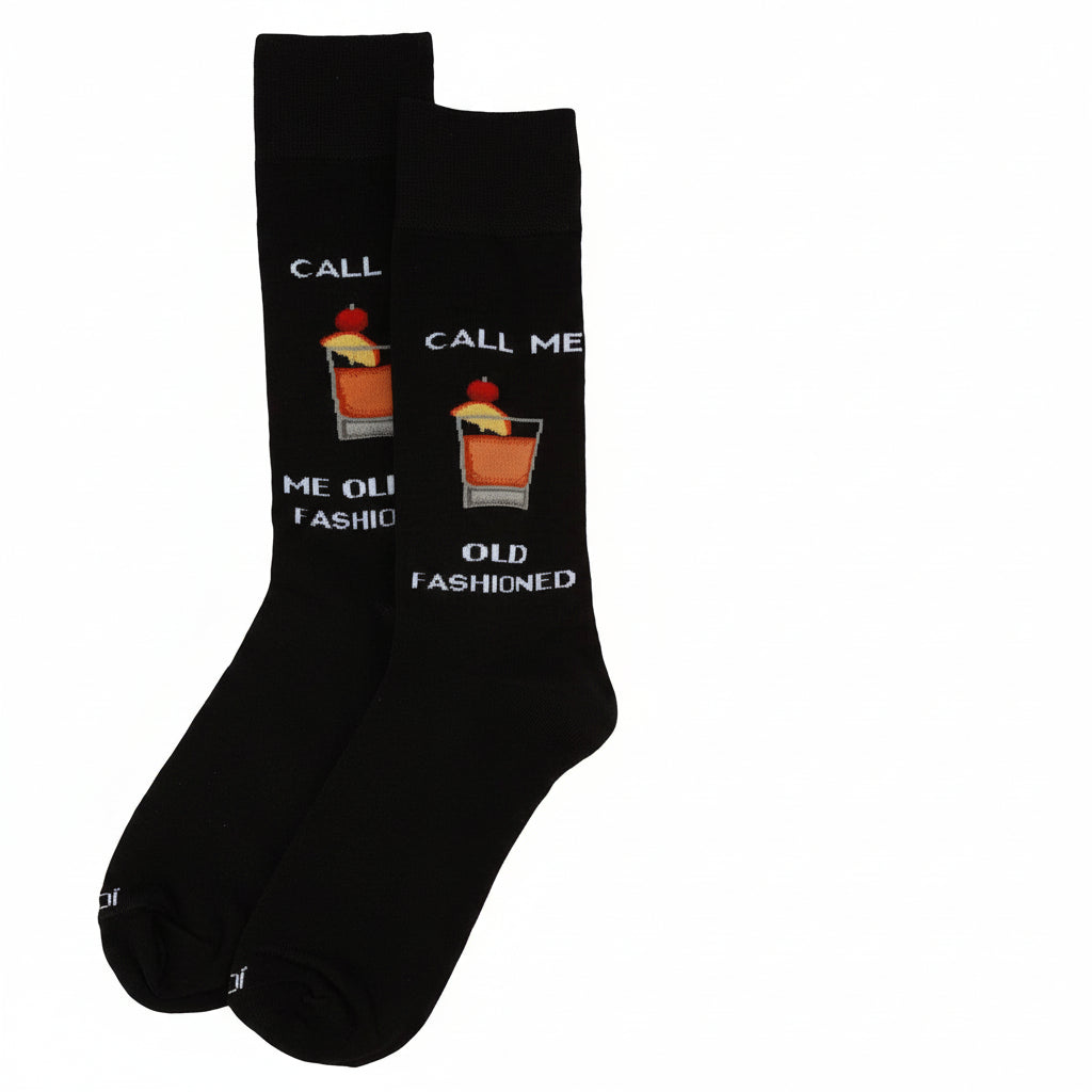 Old Fashioned Mens Bamboo Crew Sock