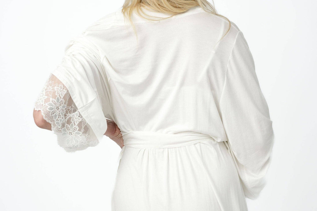 Bridal Modal Ivory Robe