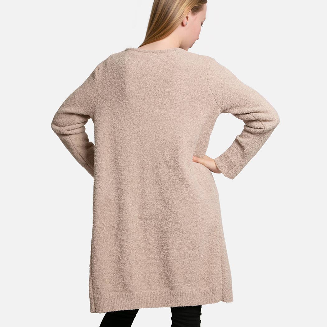 Cozy Long Cardigan with Pockets