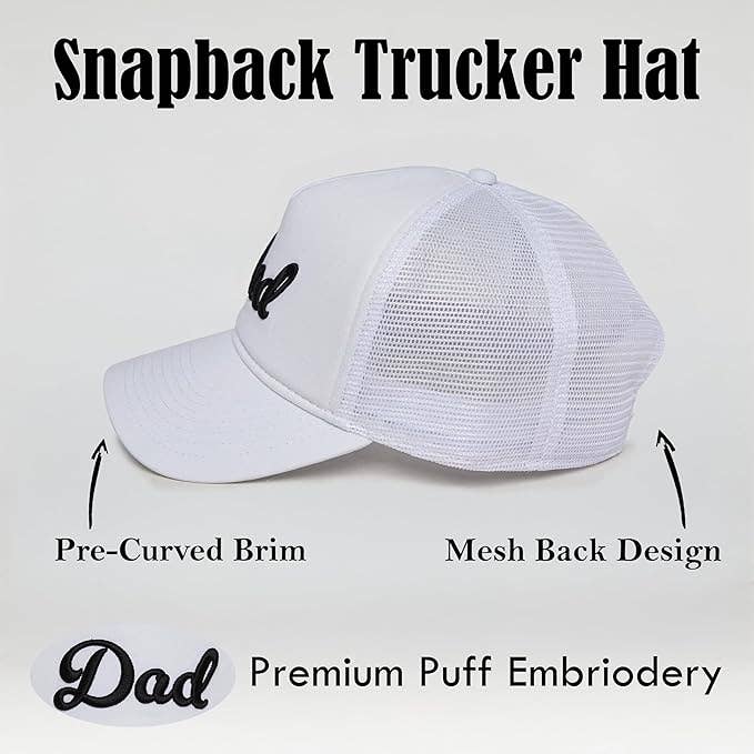 Dad Embroidery Trucker Hat