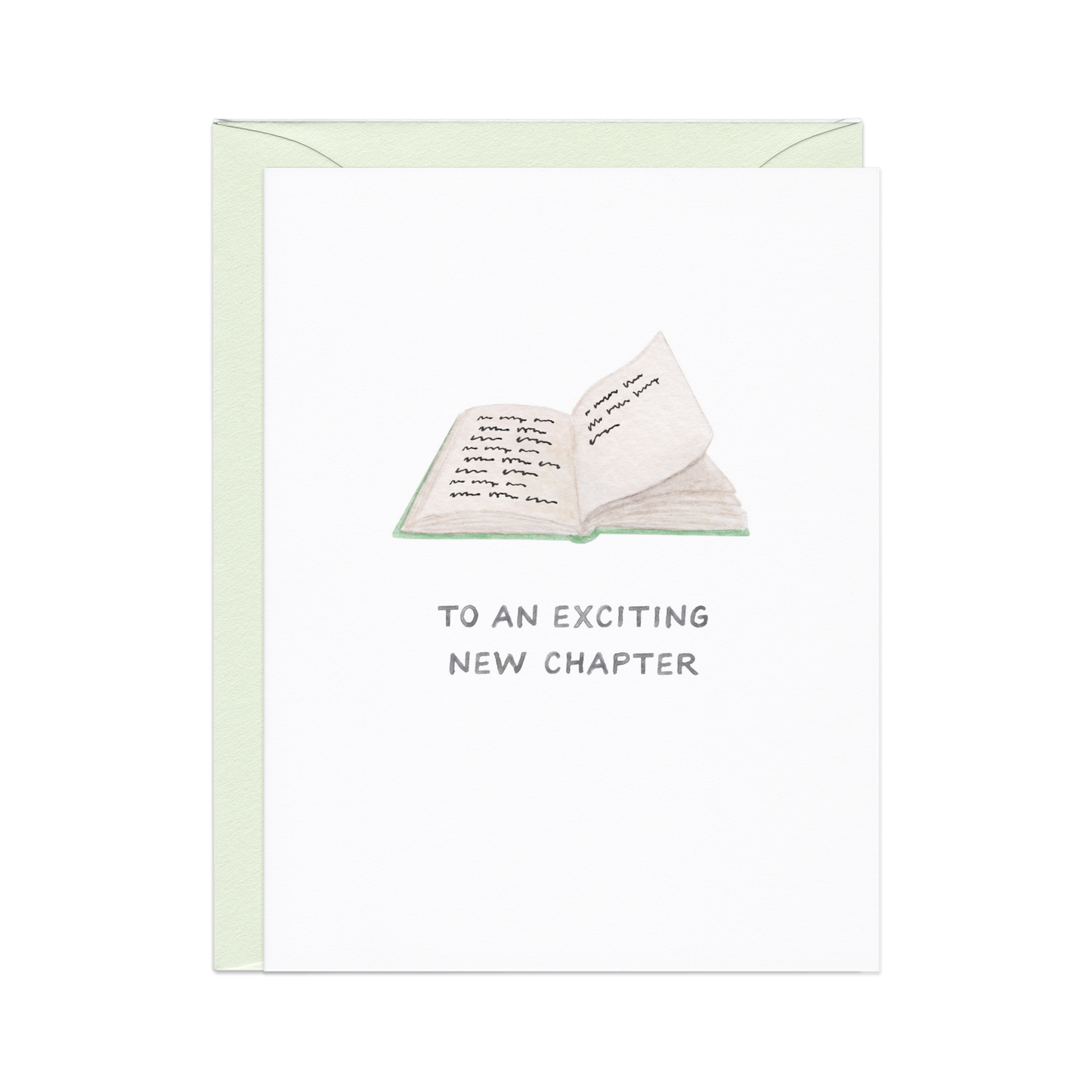 New Chapter Greeting Card