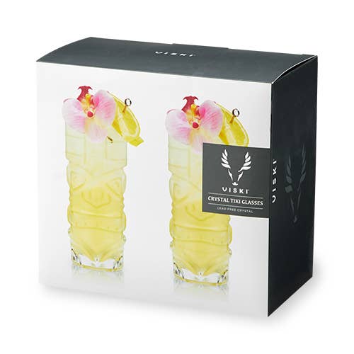 Crystal Tiki Glasses