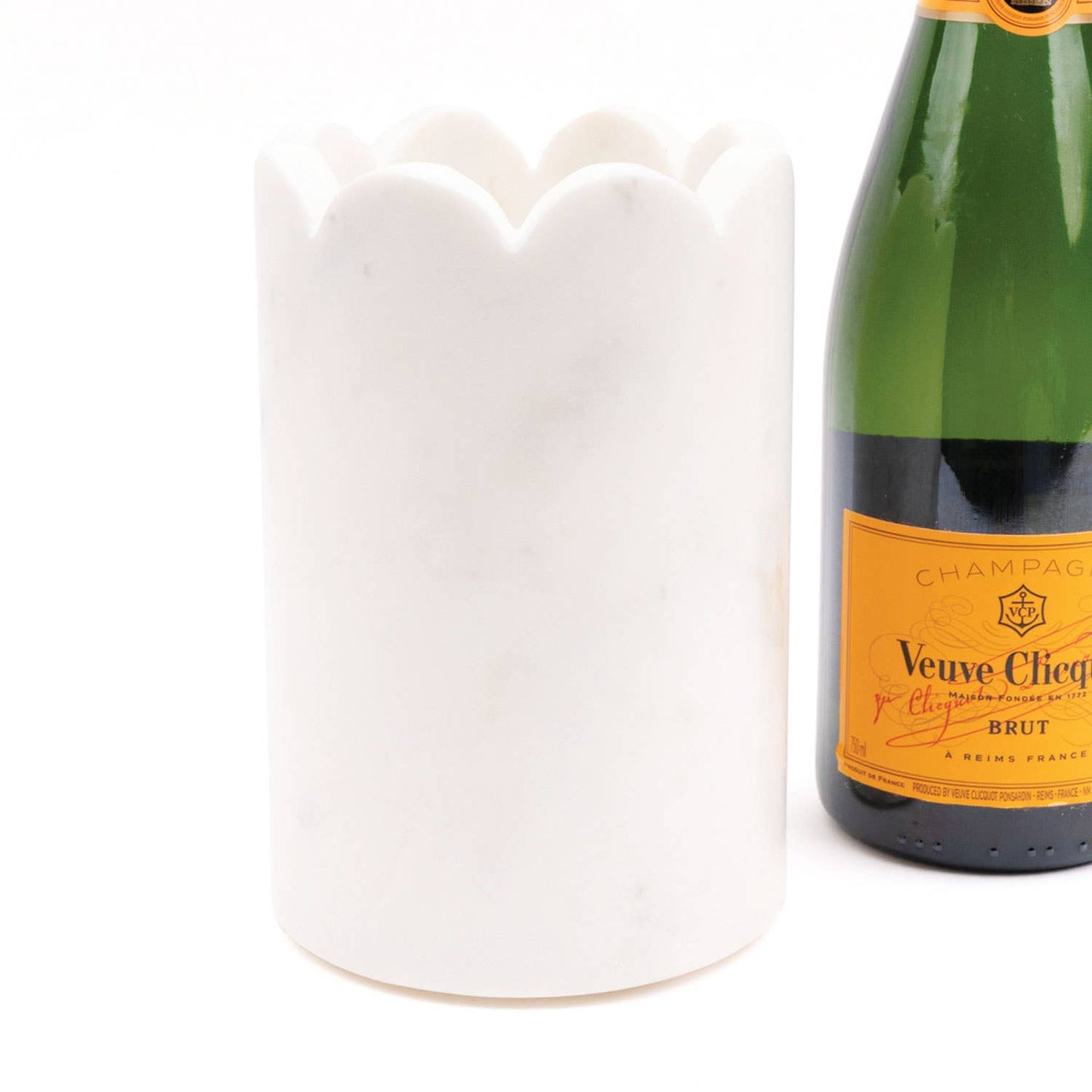 White Marble Wine & Champagne Chiller