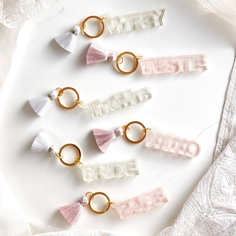 Bride Acrylic Keychain