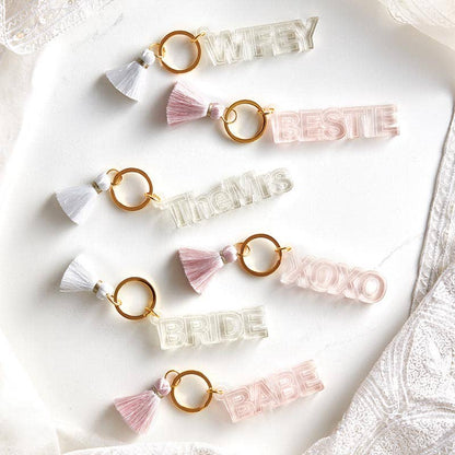 Bride Acrylic Keychain