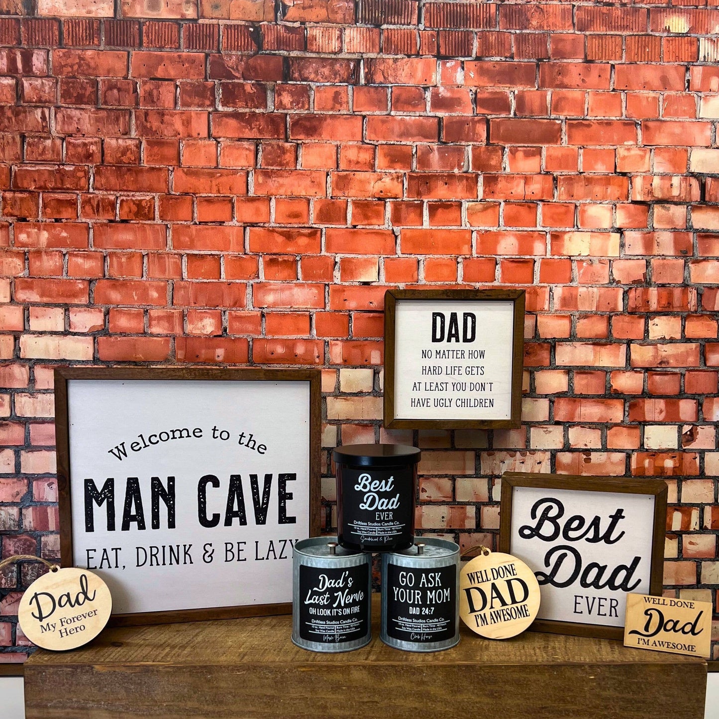 Dads Last Nerve - Fathers Day Candle