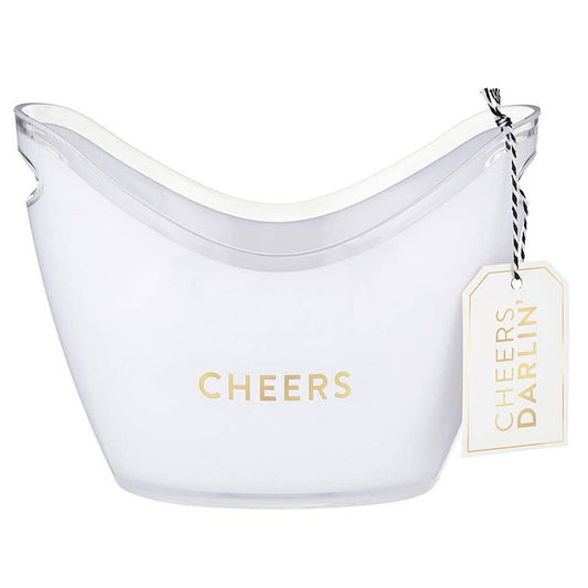 Acrylic Beverage Bucket - Cheers