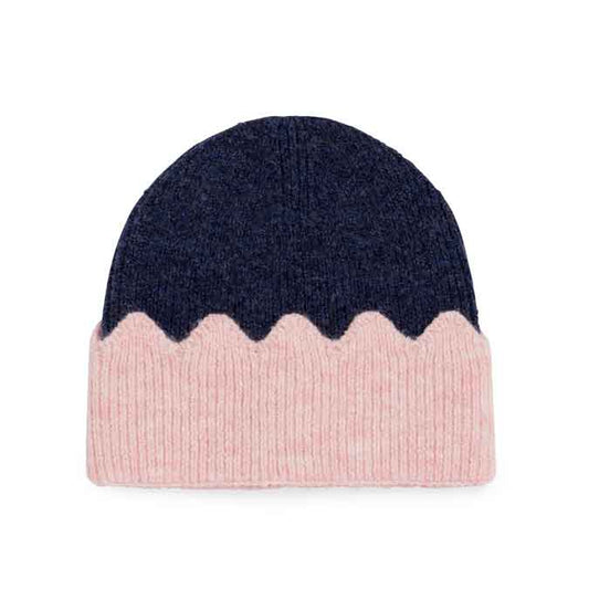 Melody Sccalloped Beanie Hat