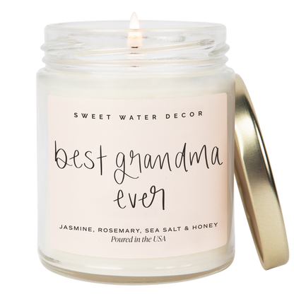 Best Grandma Ever Soy Candle