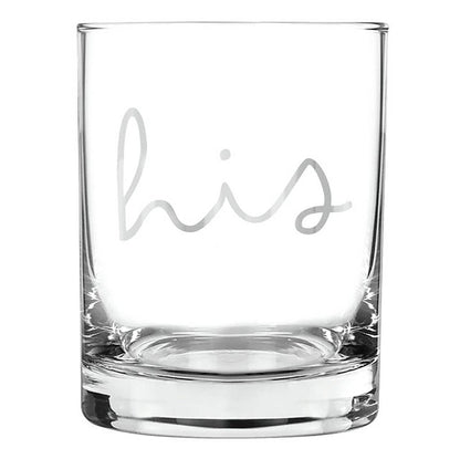 His &amp; Hers Glassware Set