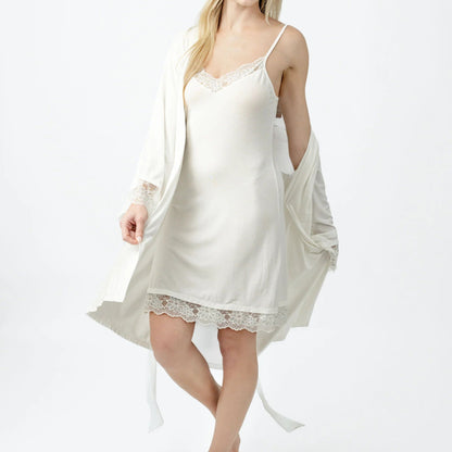 Bridal Modal Ivory Nightgown
