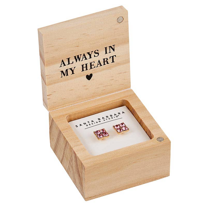 Love Treasure Box Earrings