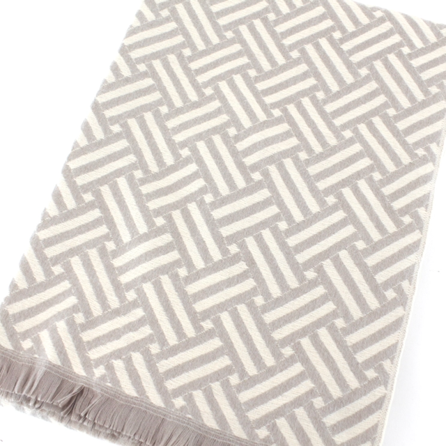 Chevron Patterned Reversible Scarf