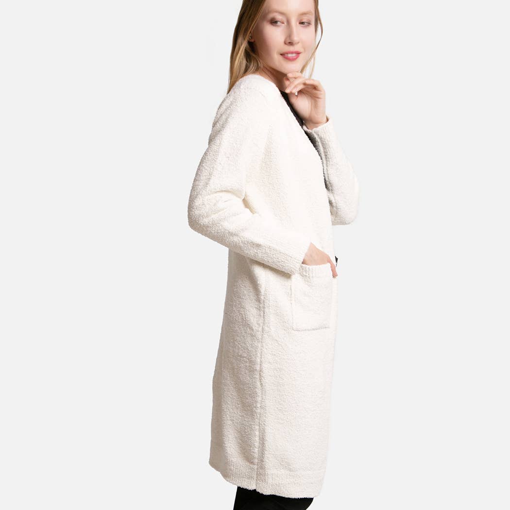 Cozy Long Cardigan with Pockets