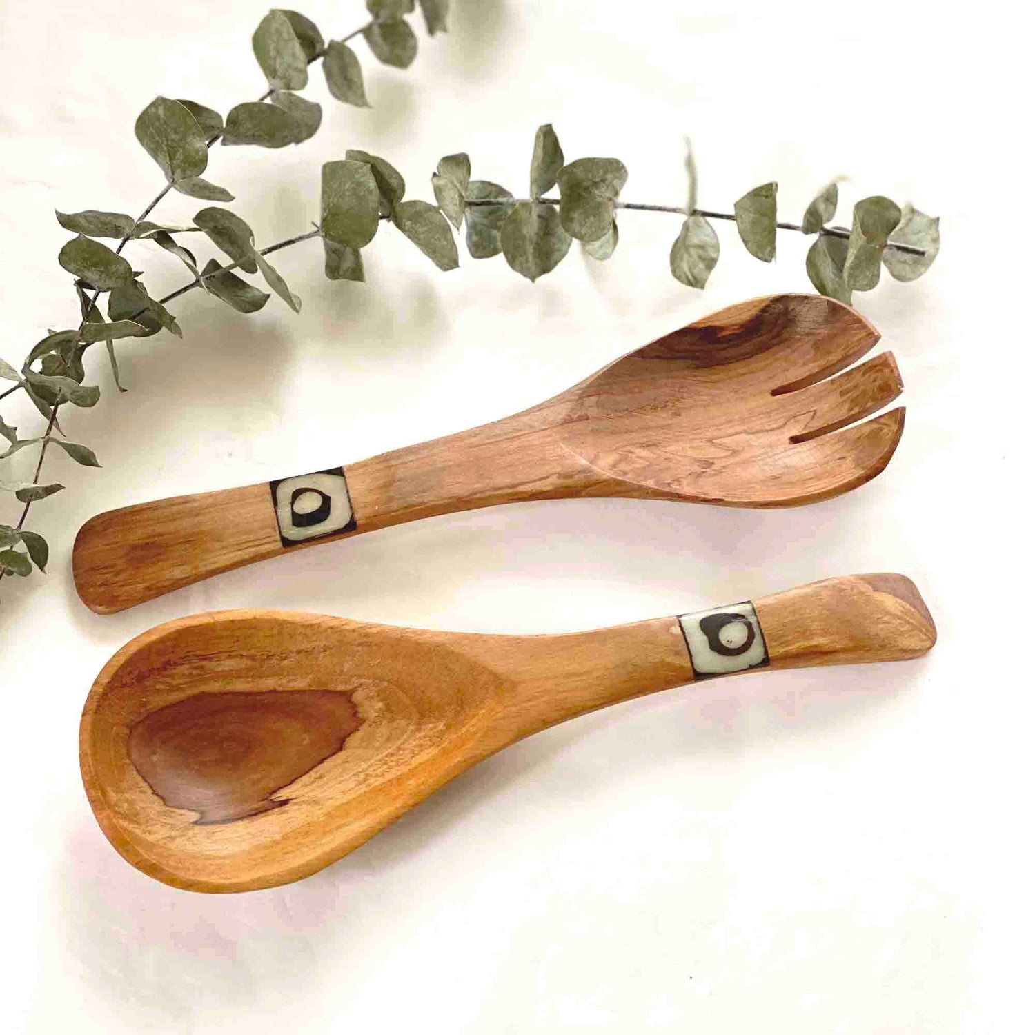 Olive Wood Serving Set