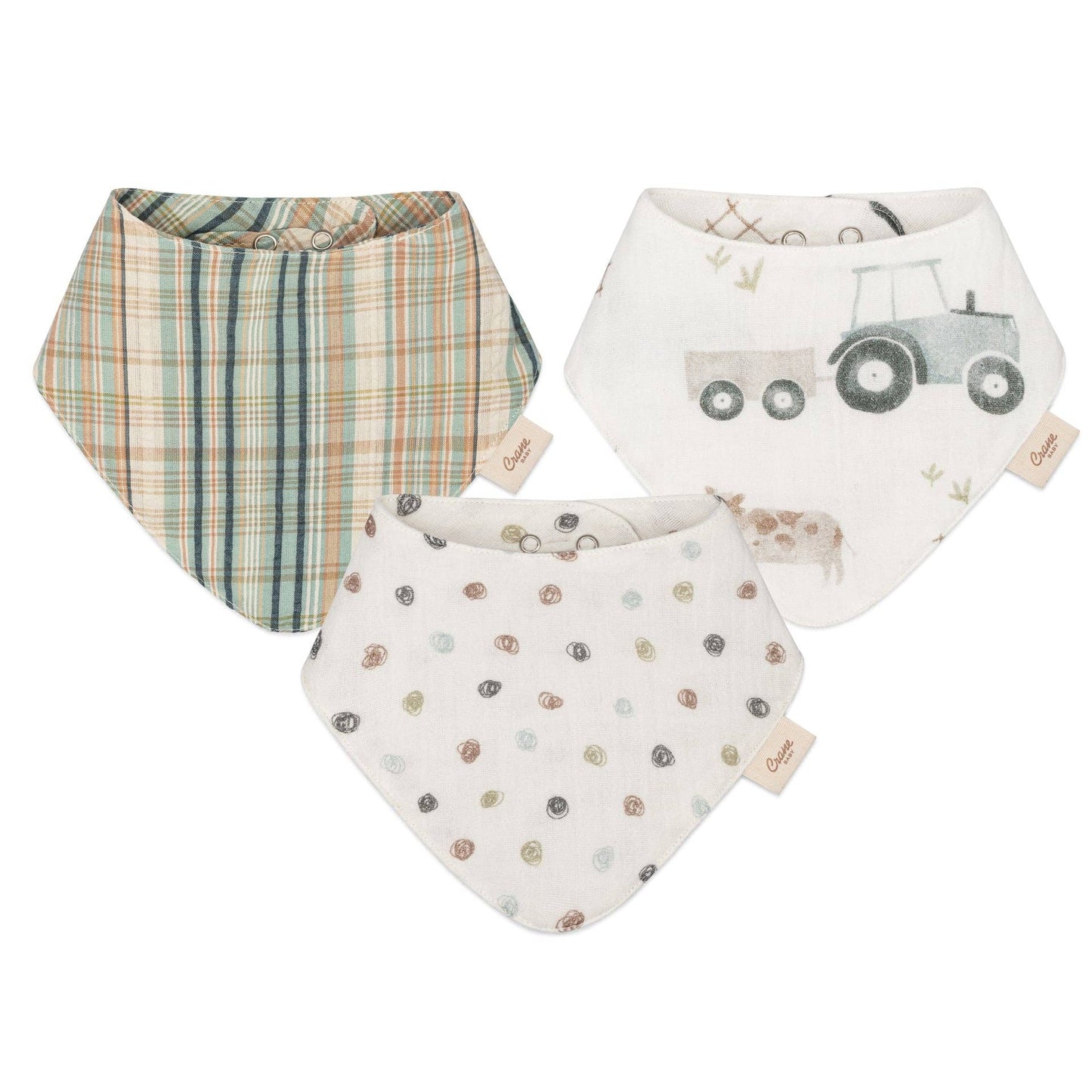 Farmhouse Tractor Bib set (3 Pc Set)