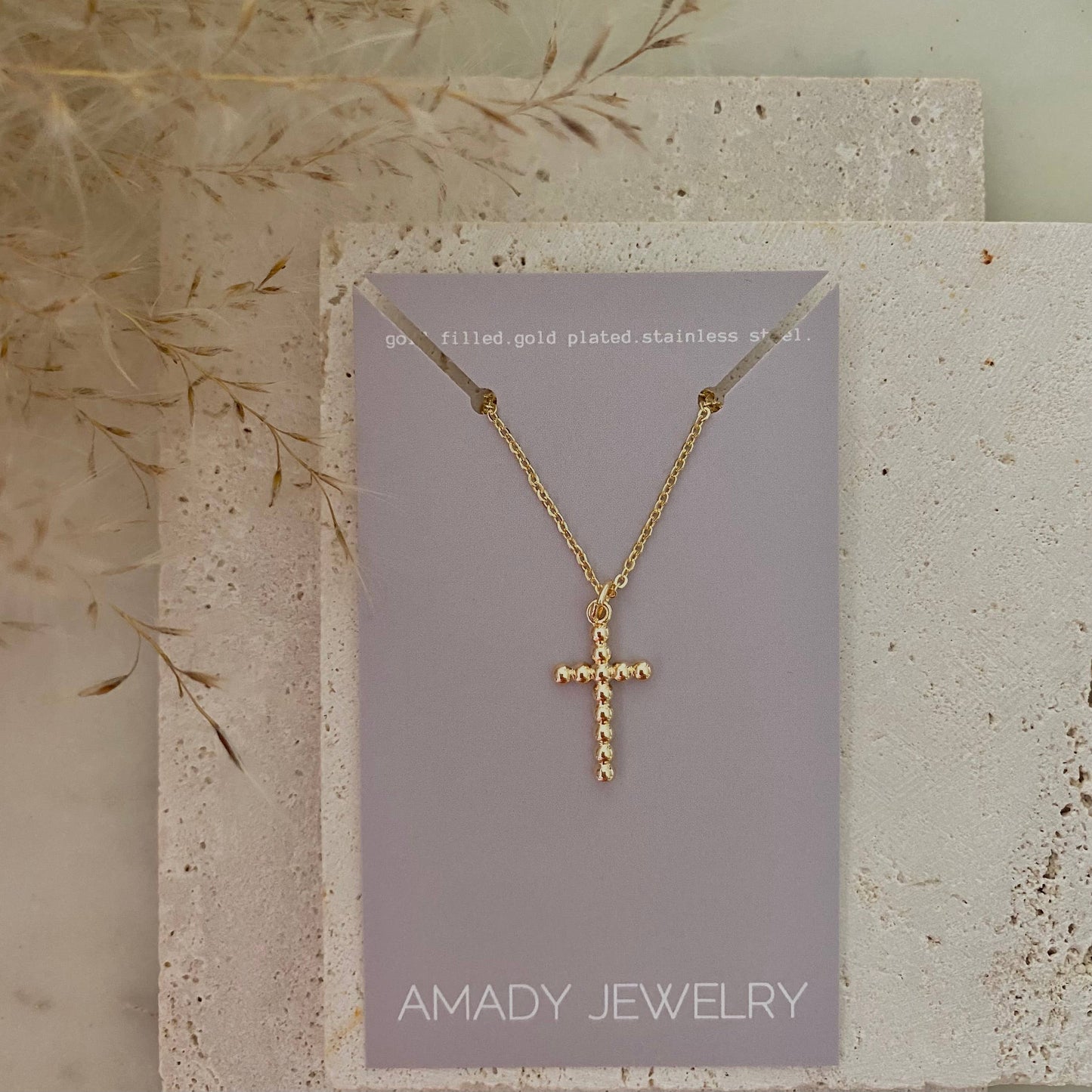 Cross 14k Gold Filled Necklace