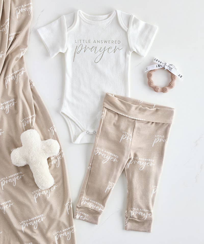 Little Answered Prayer Baby Onesie