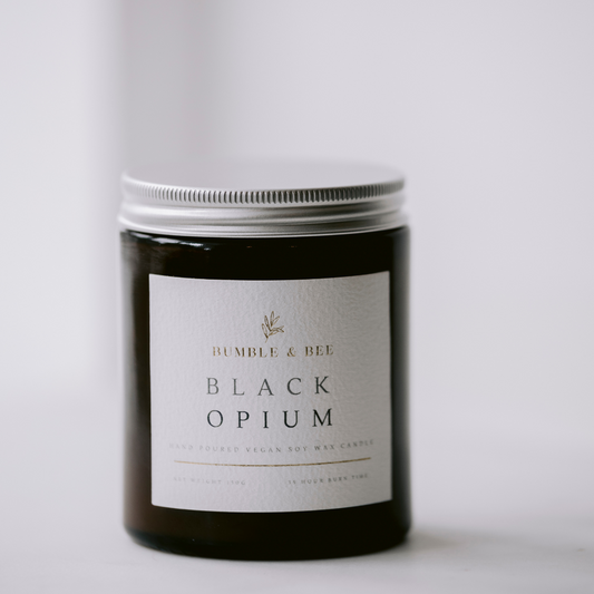 Black Opium Soy Candle