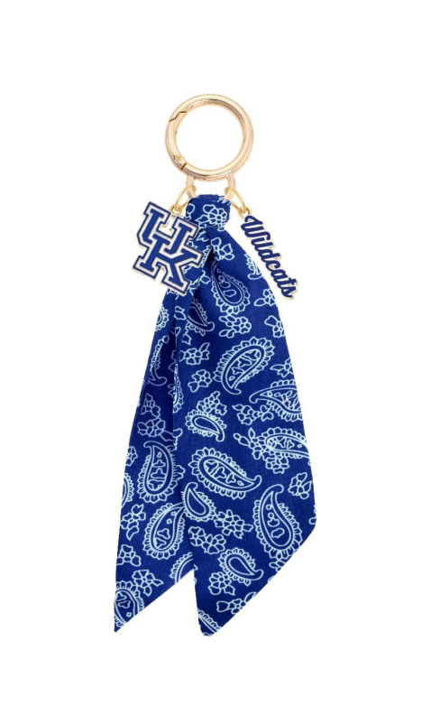 Kentucky Wildcats Bandana Bag Charm