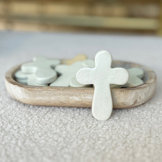 Soapstone Comfort Cross