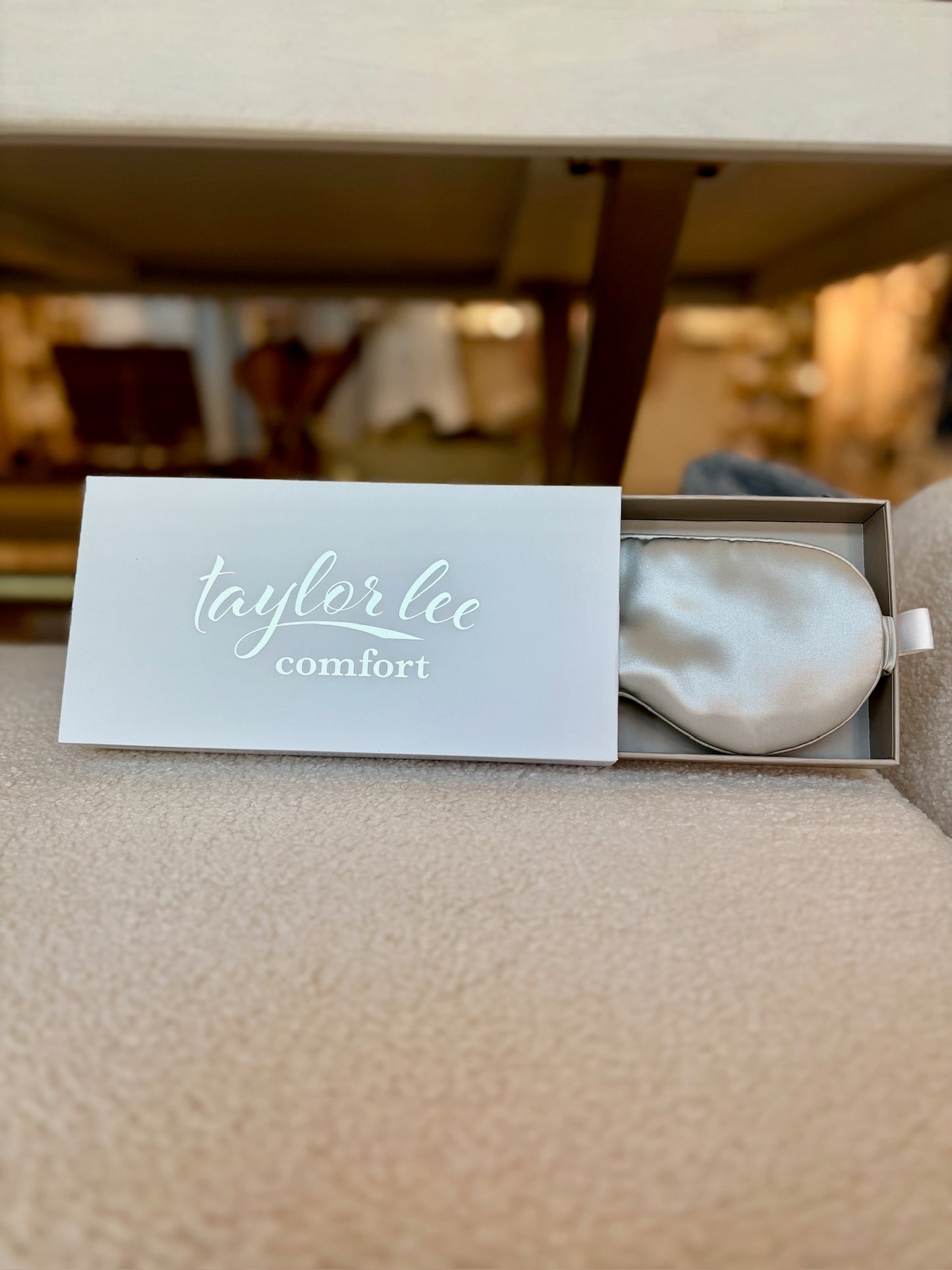 Mulberry Silk Silver Sleep Mask