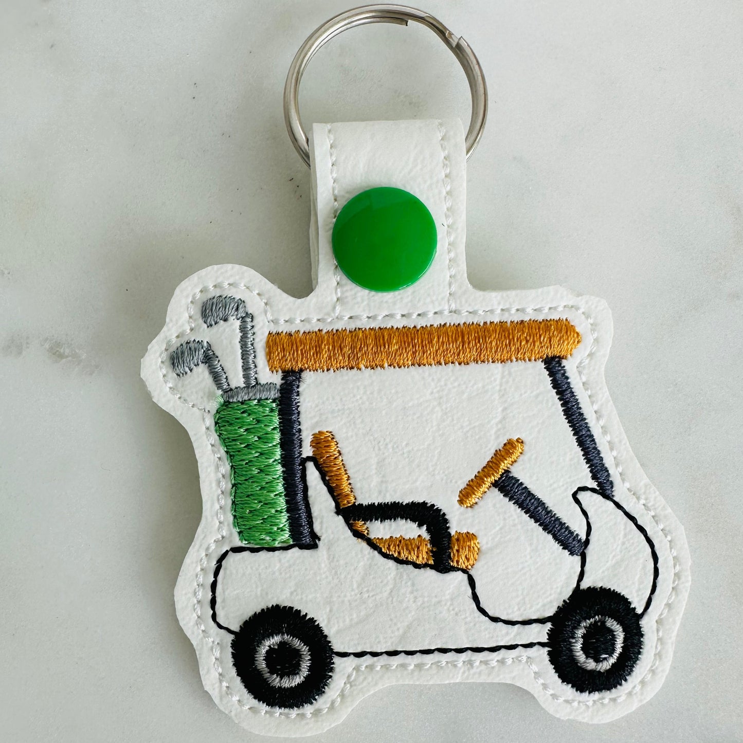 Keyring/Keychain - Golf Cart
