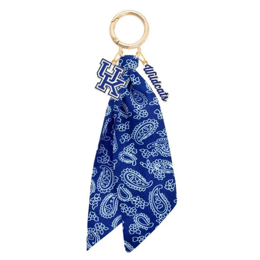 Kentucky Wildcats Bandana Bag Charm