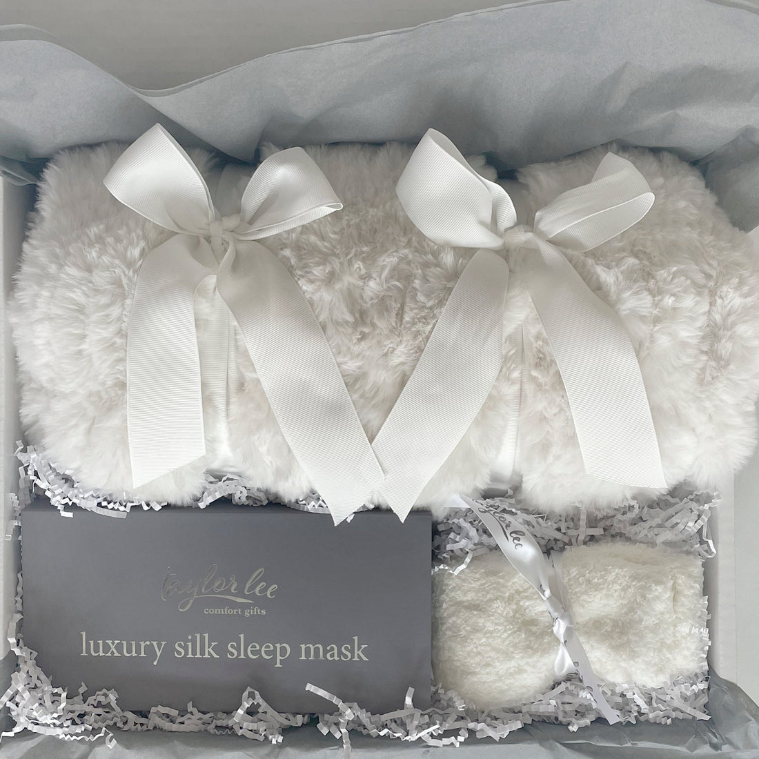 Comforting and encouraging gift box instead of traditional gift basket or flowers for unique sympathy gift